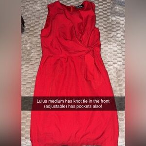Lulus midi dress